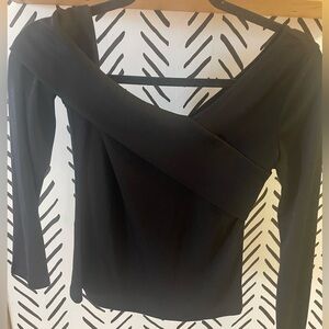 Elegant Black Women's Top